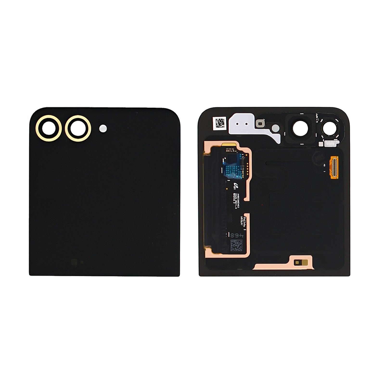 Samsung Galaxy Z Flip6 F741B Subscherm en Digitizer Geel Service Pack