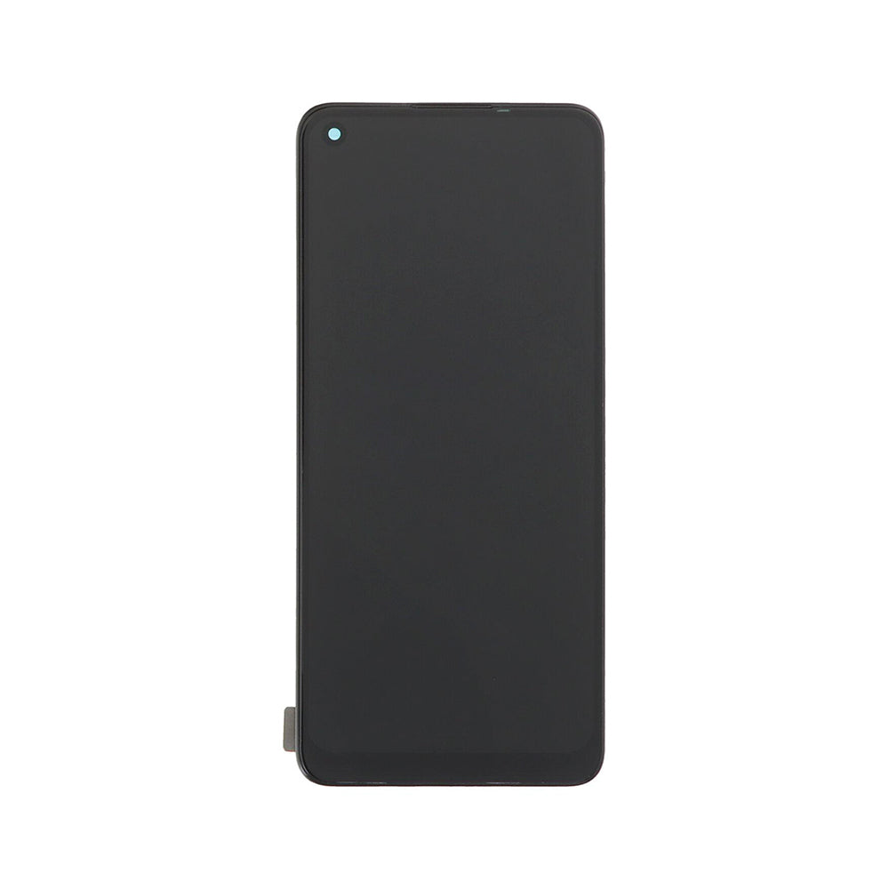 Oppo A78 4G-scherm en digitizer met frame Mist Black OEM