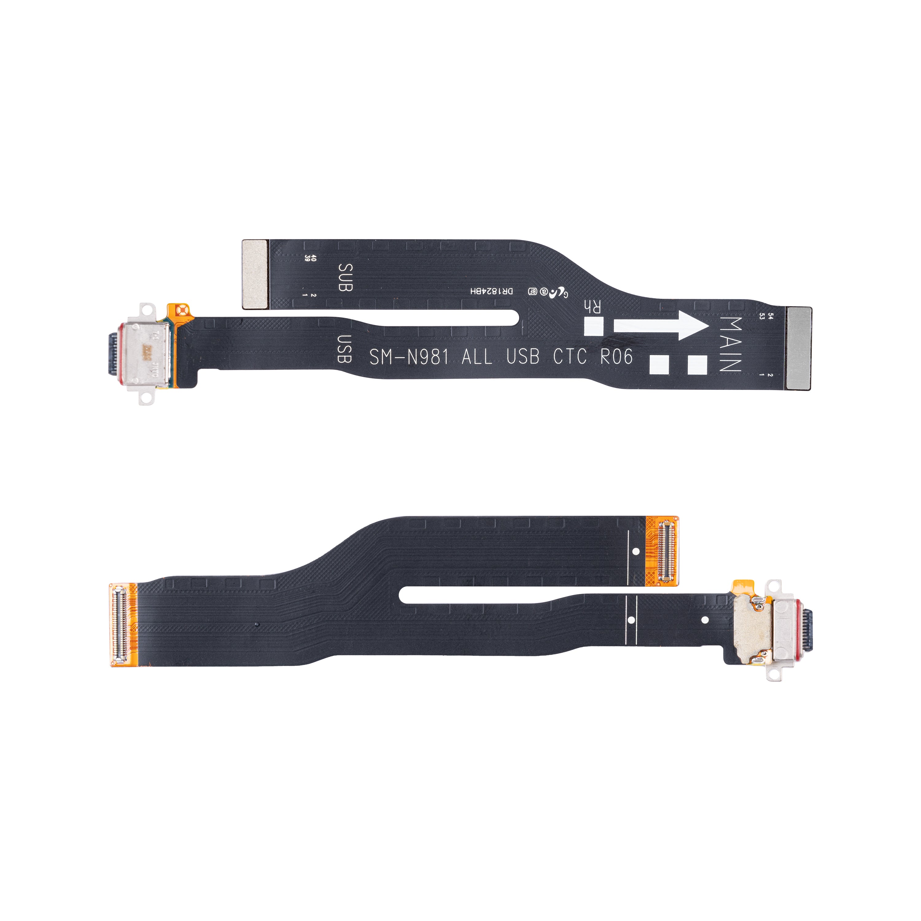 Samsung Galaxy Note 20 4G N980F, Note 20 5G N981B Systeem Opladen Flex OEM