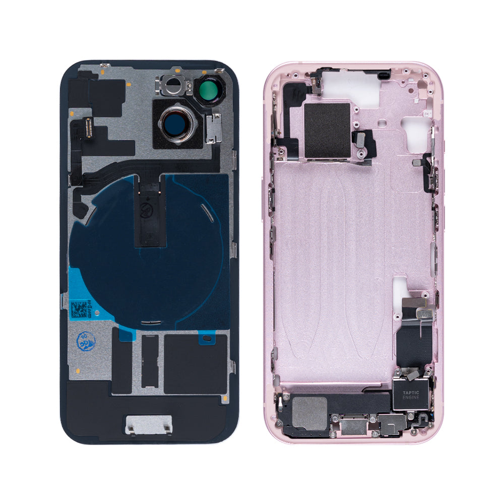 For Apple 15-behuizing met kleine onderdelen, roze OEM