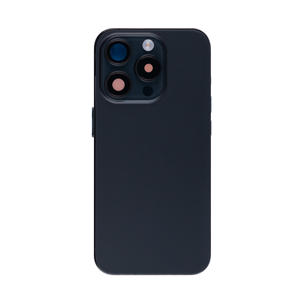 For Apple 15 Pro-behuizing met kleine onderdelen, zwart titanium OEM