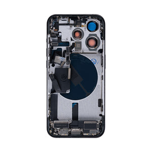 For Apple 15 Pro-behuizing met kleine onderdelen, zwart titanium OEM
