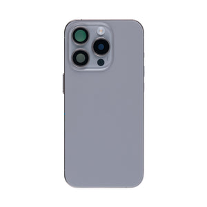 For Apple 15 Pro-behuizing met kleine onderdelen van natuurlijk titanium OEM
