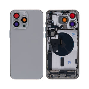 For Apple 15 Pro Max behuizing met kleine onderdelen natuurlijk titanium OEM