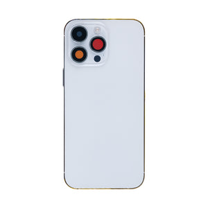 For Apple 14 Pro Max behuizing met kleine onderdelen zilver OEM