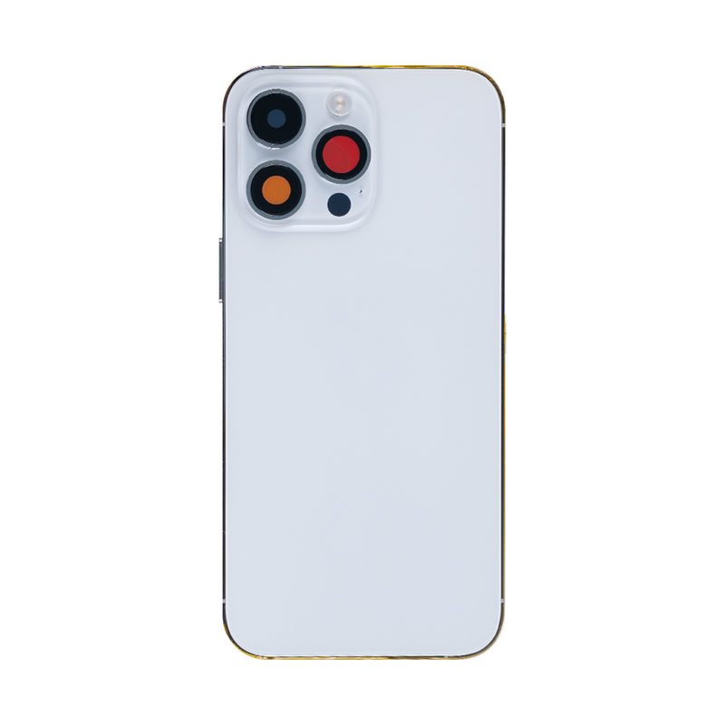 For Apple 14 Pro Max behuizing met kleine onderdelen zilver OEM