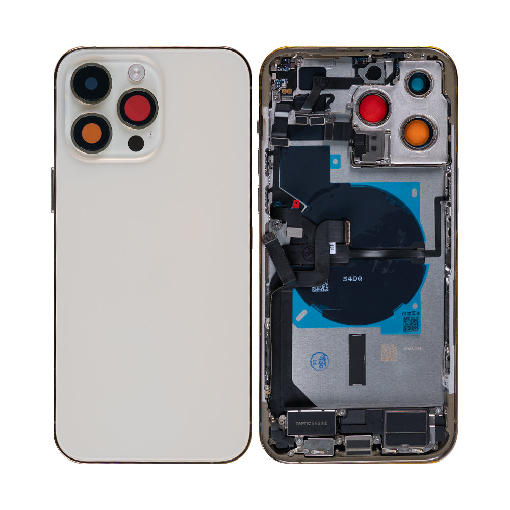 For Apple 14 Pro Max behuizing met kleine onderdelen goud OEM
