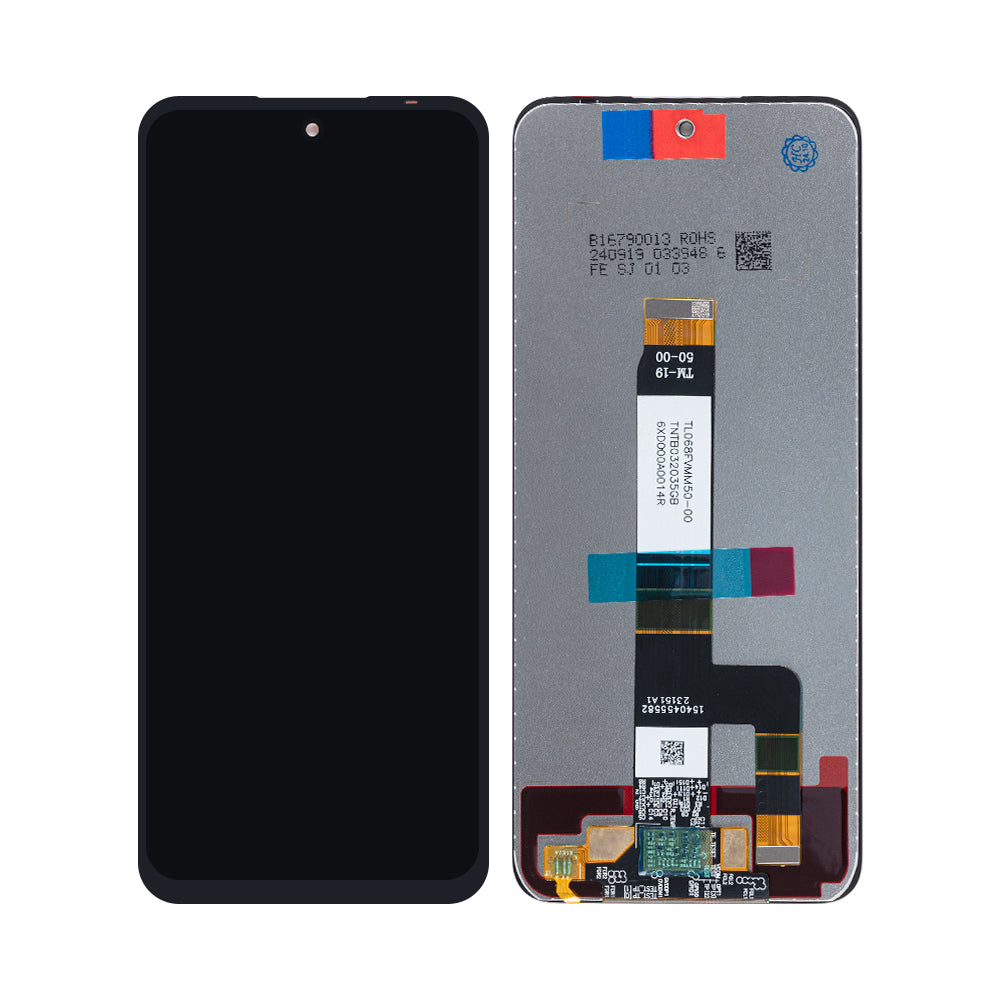 Xiaomi Poco M6 4G Scherm en Digitizer zonder Frame Zwart OEM