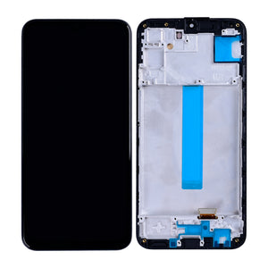 Samsung Galaxy M34 5G M346B Scherm en Digitizer met Frame Zwart Soft-OLED