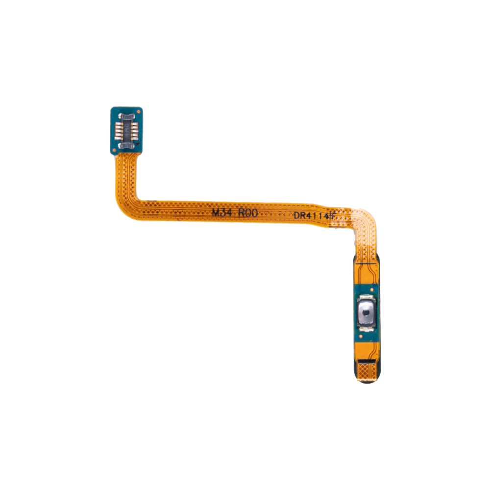 Samsung Galaxy M34 5G M346B Vingerafdruksensor Flex met aan/uit-knop Prism Silver OEM