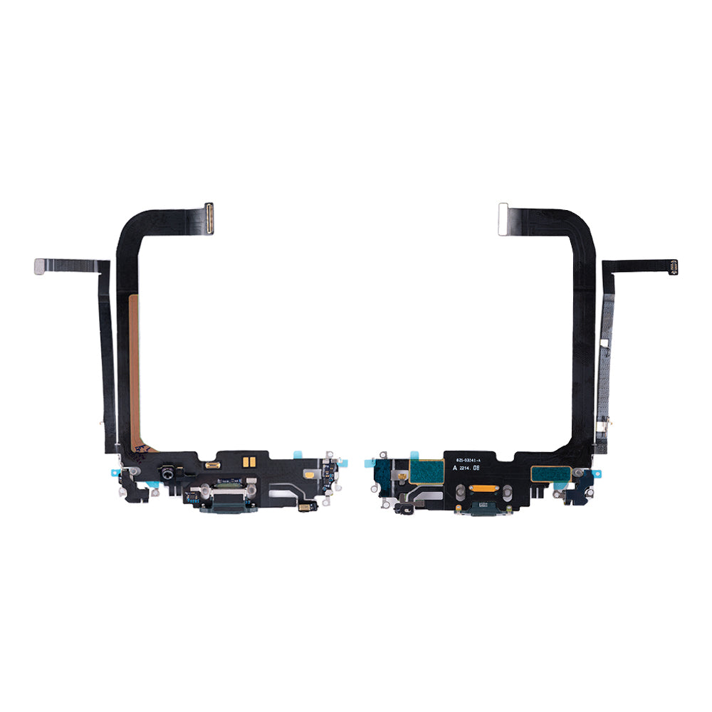 For Apple iPhone 13 Pro Max Systeem Opladen Flex Alpine Green Getrokken