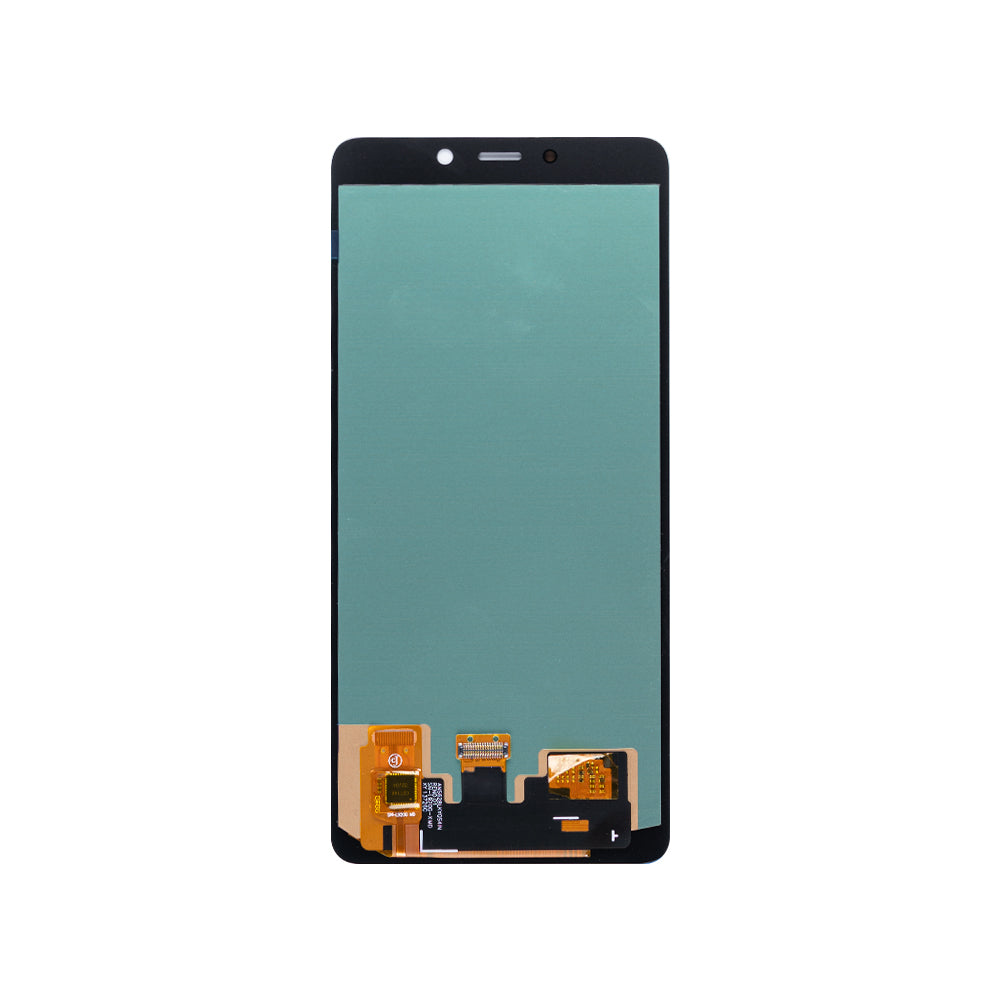 Samsung Galaxy A9, A9s A920F (2018) Scherm en digitizer zonder frame Zwart Soft-OLED