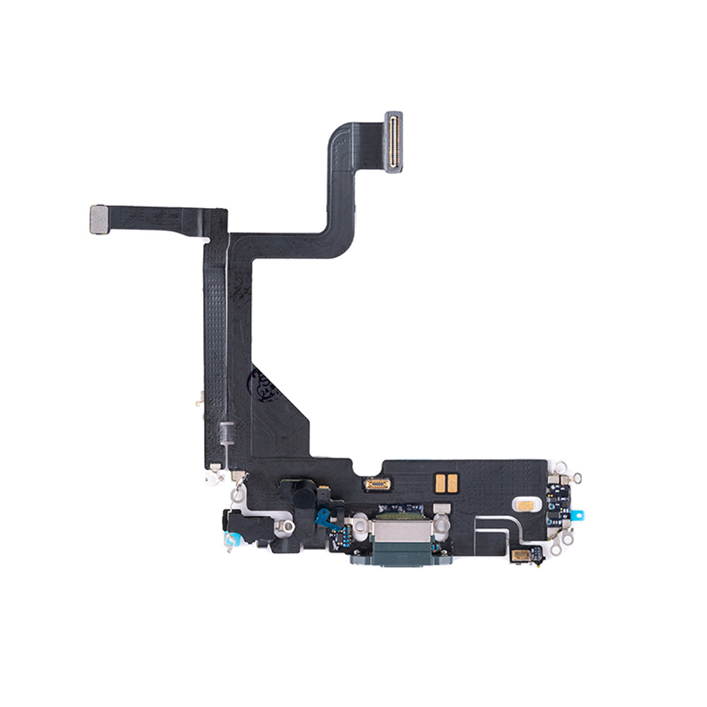 For Apple iPhone 13 Pro Systeem Opladen Flex Alpine Green Getrokken
