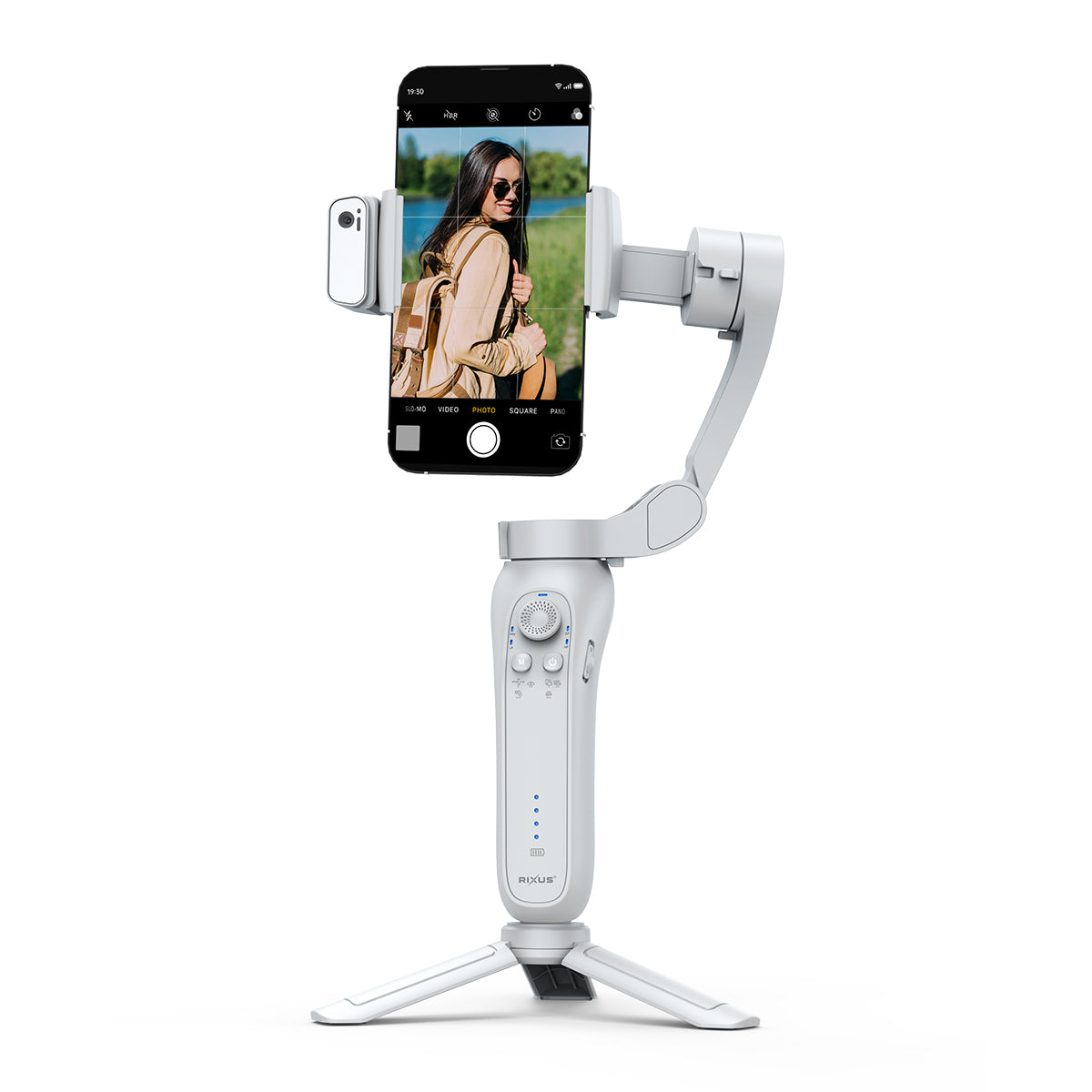 Rixus RXSF43A Vloeiend en stabiel volgen van gezichten voor vlog, video, Tik Tok en live video met AI Tracker