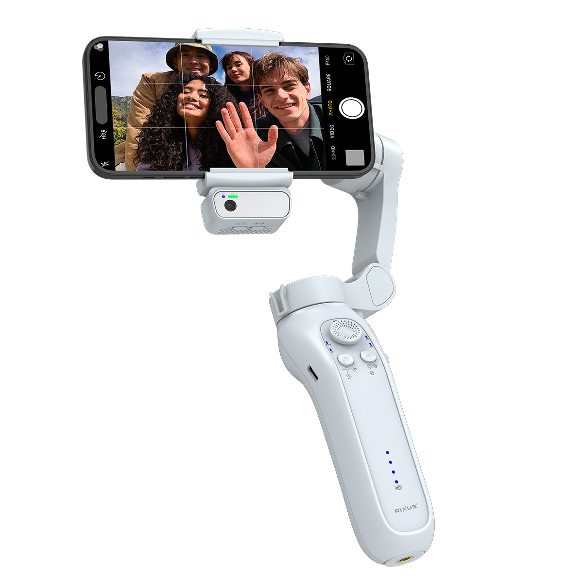 Rixus RXSF43A Vloeiend en stabiel volgen van gezichten voor vlog, video, Tik Tok en live video met AI Tracker