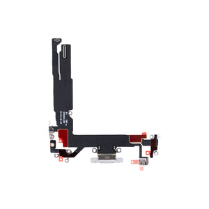 For Apple iPhone 16 Systeem Opladen Flex Wit Getrokken