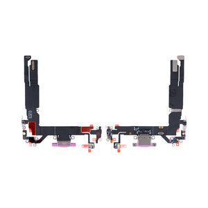 For Apple iPhone 16 Systeem Opladen Flex Roze Getrokken