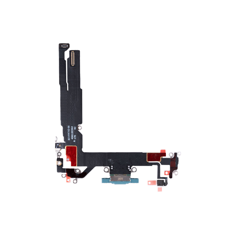 For Apple iPhone 16 Systeem Opladen Flex Teal Getrokken