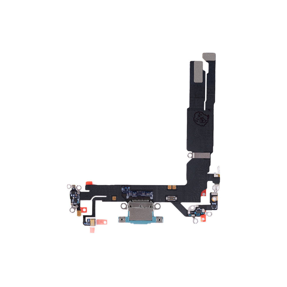 For Apple iPhone 16 Systeem Opladen Flex Teal Getrokken