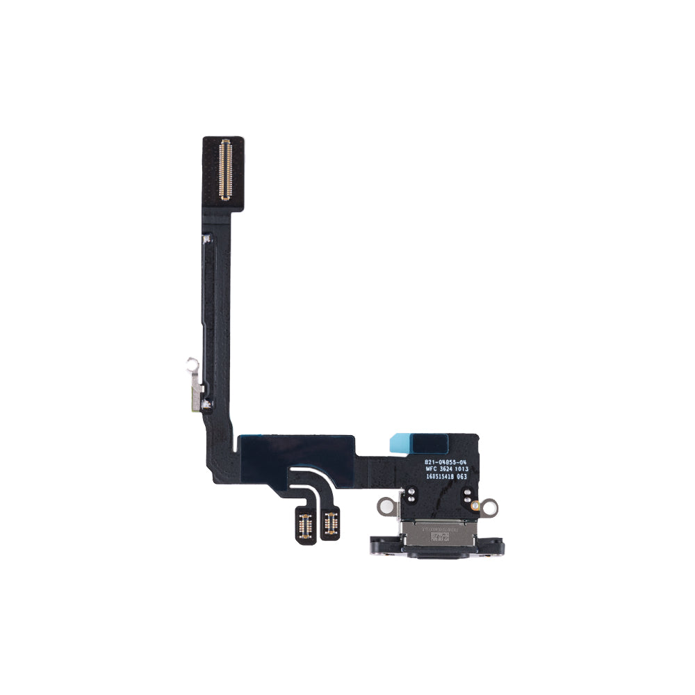 For Apple iPhone 16 Pro Systeem Opladen Flex Zwart Titanium Getrokken