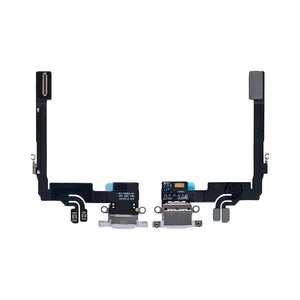 For Apple iPhone 16 Pro Systeem Opladen Flex Wit Titanium Getrokken