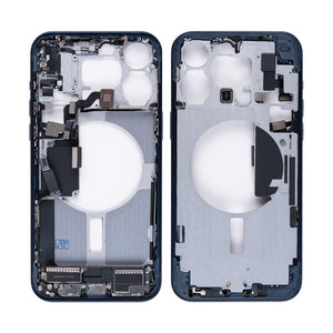 For Apple 15 Pro Max Middenframe Blauw Titanium OEM