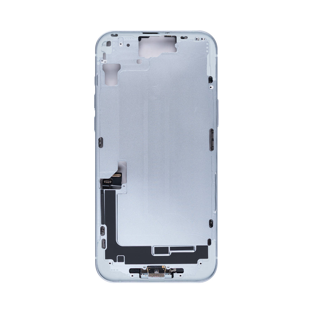 For Apple 15 Plus middenframe blauw OEM