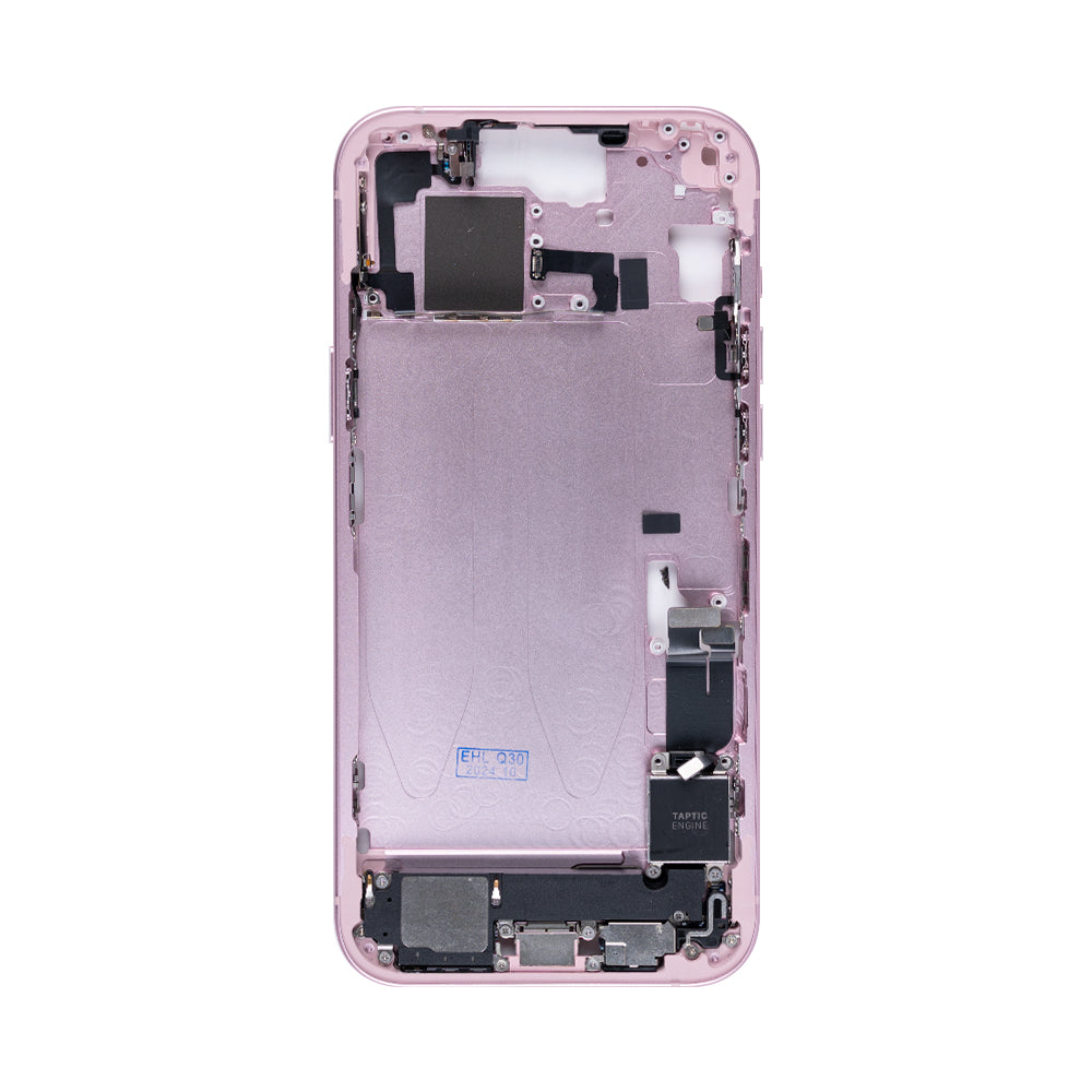 For Apple 15 Plus middenframe roze OEM