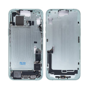 For Apple 15 Plus middenframe groen OEM