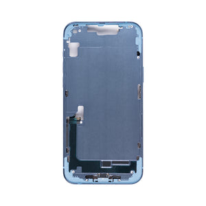 For Apple 14 Plus middenframe blauw OEM