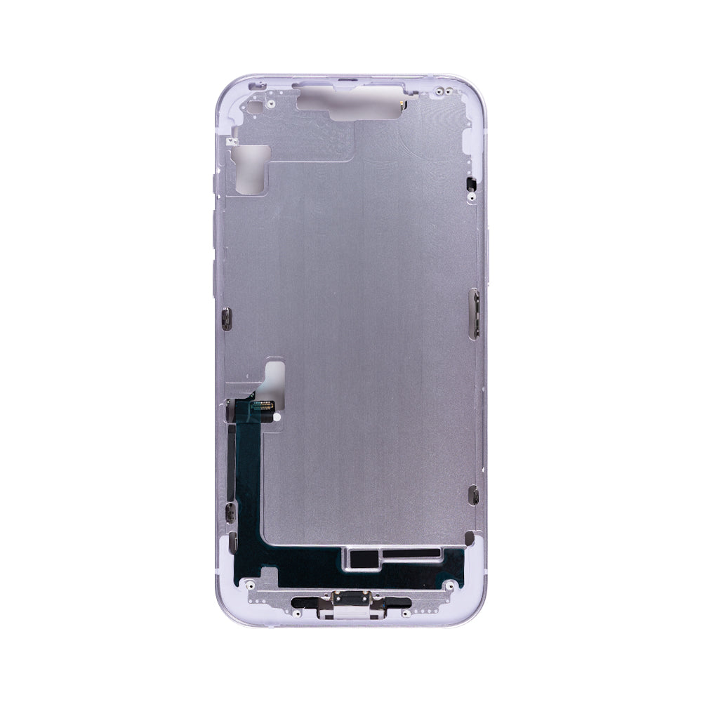For Apple 14 Plus middenframe paars OEM