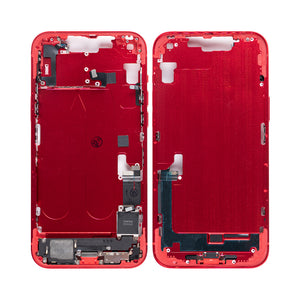 For Apple 14 Plus middenframe rood OEM