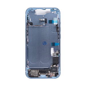 For Apple 14 Middenframe Blauw OEM