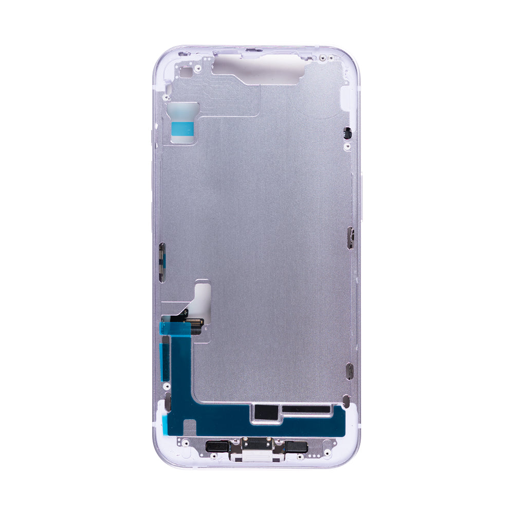 For Apple 14 Middenframe Paars OEM