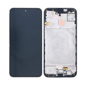 Samsung Galaxy M15 5G M156B Beeldscherm en Digitizer met Frame Grijs Service Pack