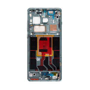 OnePlus 12-scherm en digitizer met frame Flowy Emerald OEM
