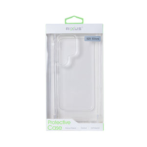 Rixus Anti-Barst Hoesje Voor Samsung Galaxy S25 Ultra Transparant