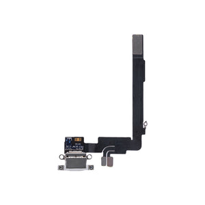 For Apple iPhone 16 Pro Max Systeem Opladen Flex Wit Titanium Getrokken