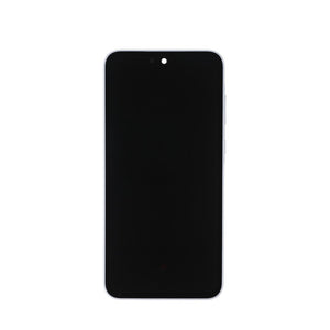 Samsung Galaxy A35 A356B Display en digitizer met frame Iceblue Vooraf gemonteerd