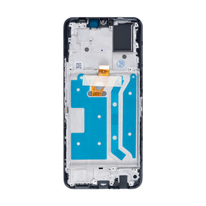 Honor X7-scherm en digitizer met frame, zwart OEM