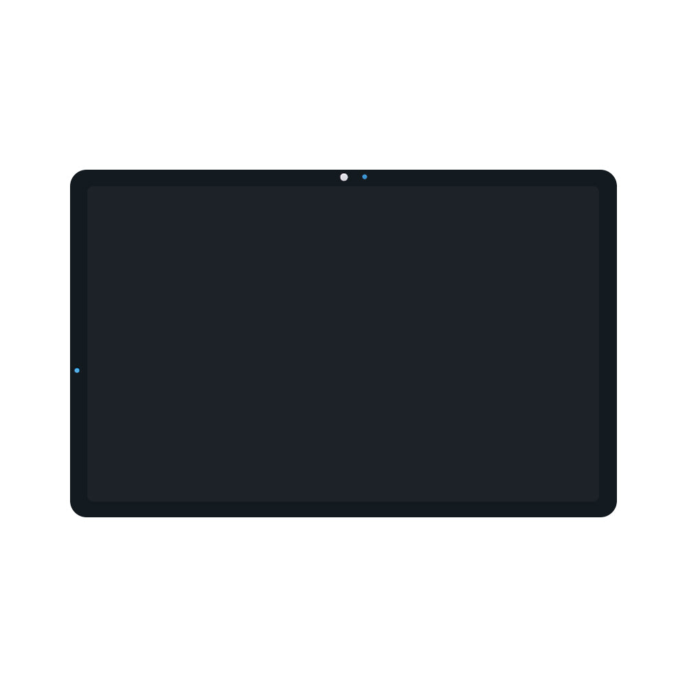 Samsung Galaxy Tab S9 FE X510, X516 Beeldscherm en Digitizer zonder Frame Zwart OEM