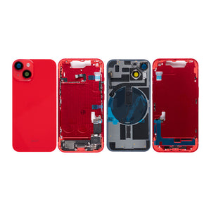 For Apple 14 behuizing met kleine onderdelen rood OEM