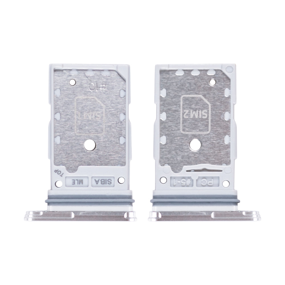 Samsung Galaxy S24 S921B, S24 Plus S926B Sim Kaarthouder Marmer Grijs OEM