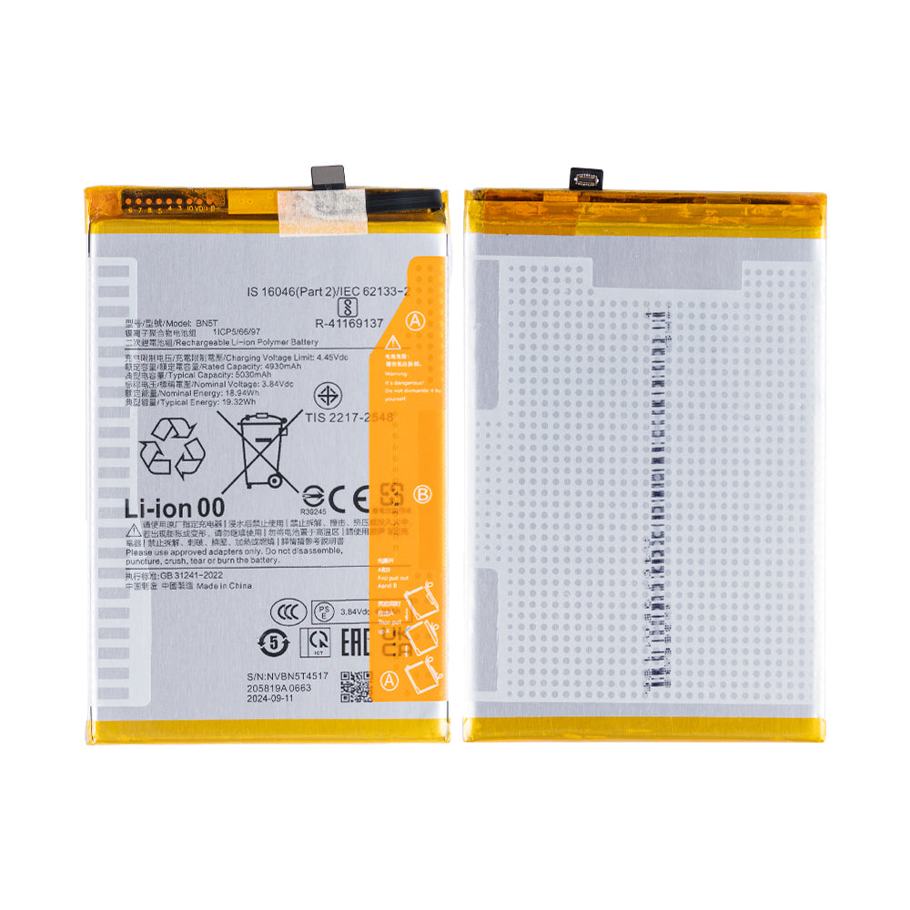Xiaomi Poco M6 4G, Poco M6 Plus, Redmi 13, Redmi 13 5G Batterij BN5T OEM