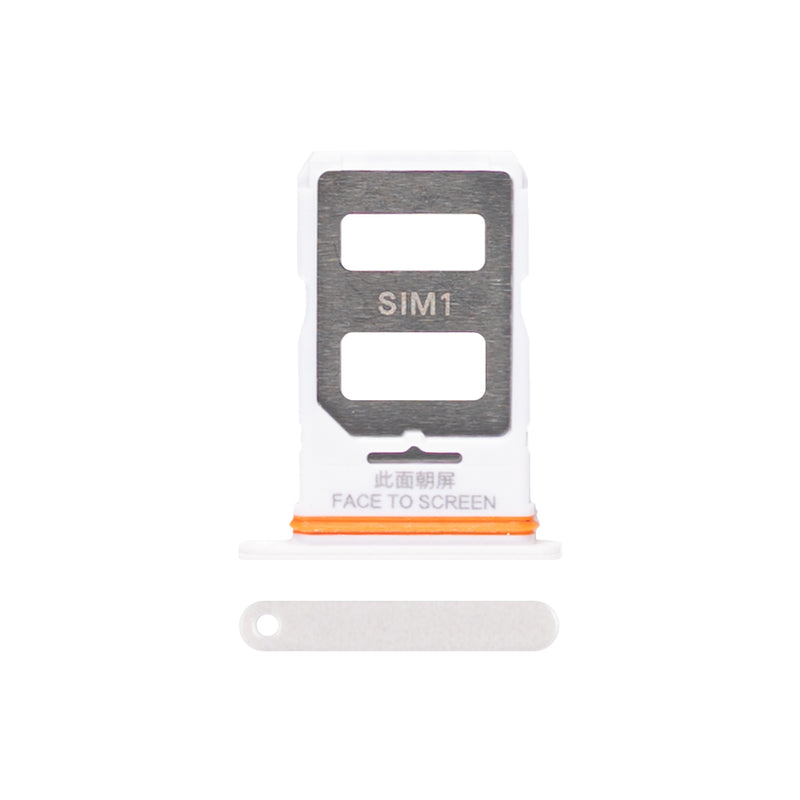 Xiaomi Poco X6 Sim Kaarthouder Wit OEM