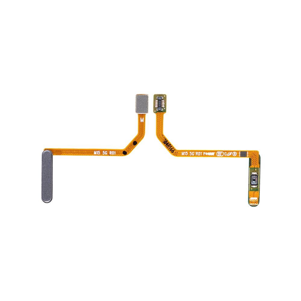 Samsung Galaxy M15 M156B Vingerafdruksensor Flex met aan/uit-knop Grijs OEM