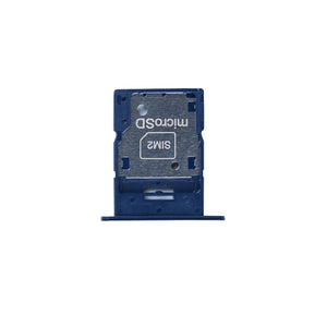 Samsung Galaxy M15 M156B Sim kaarthouder donkerblauw OEM