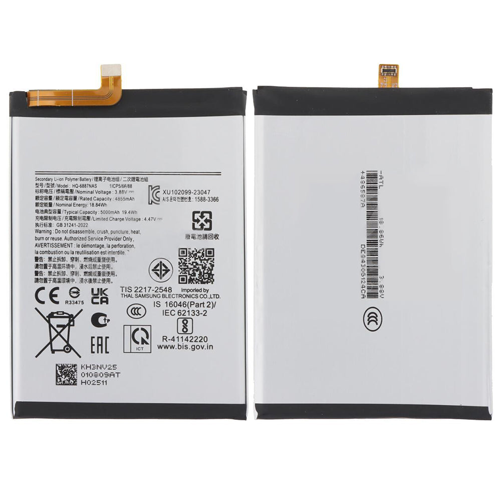 Samsung Galaxy M55 M556B Batterij HQ-6887NAS OEM