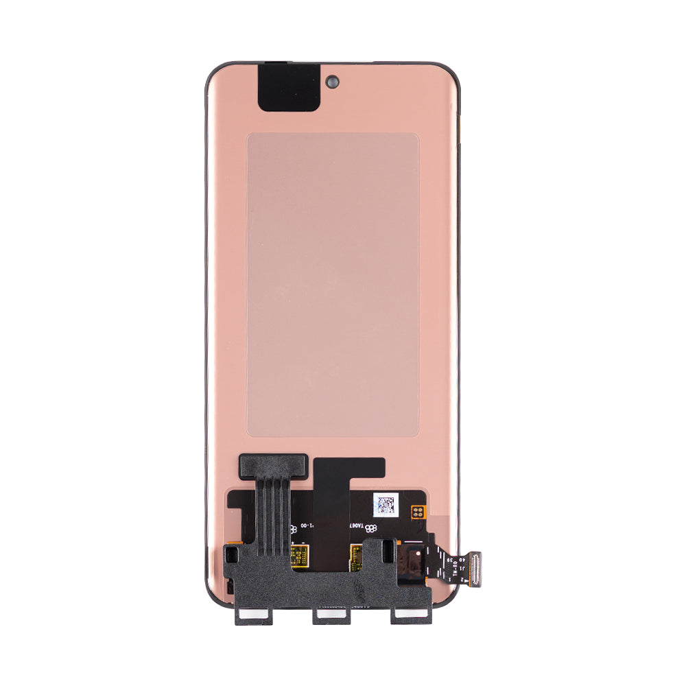 Oppo Reno12-scherm en digitizer zonder frame, zwart, OEM
