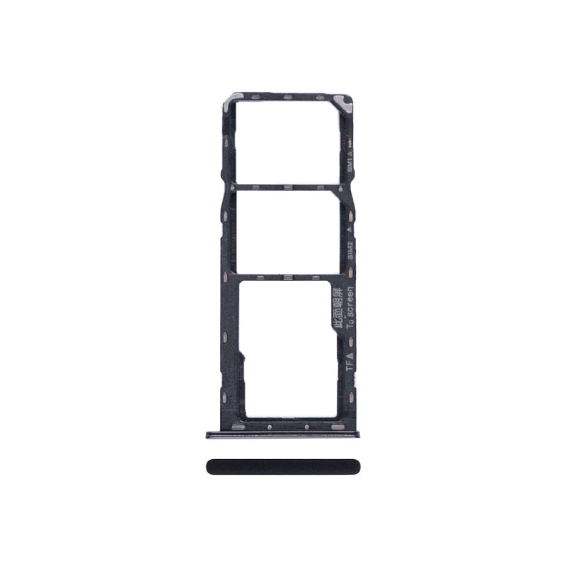 Samsung Galaxy A20s A207F Sim Kaarthouder Zwart OEM